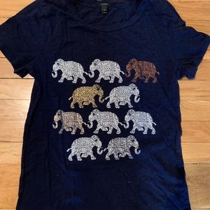 Elephant J. Crew t shirt